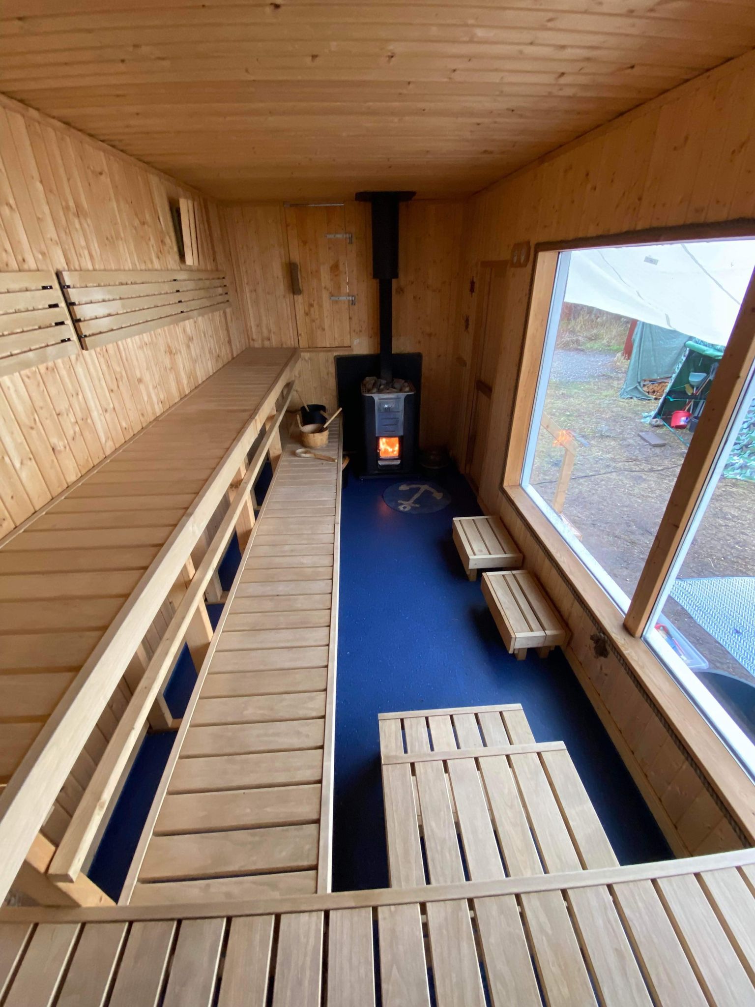sauna indenfor